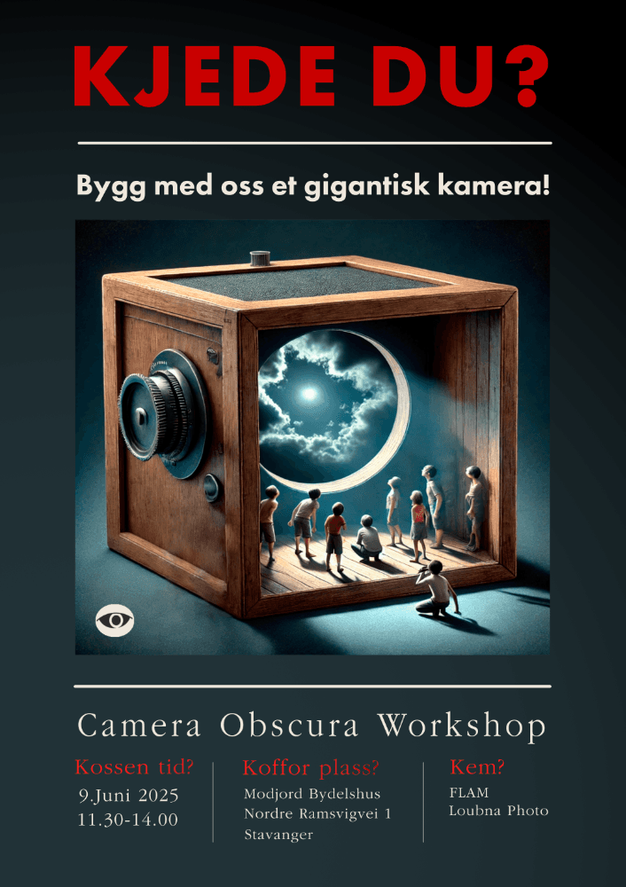 Building a gigantic camera. Camera Obscura.